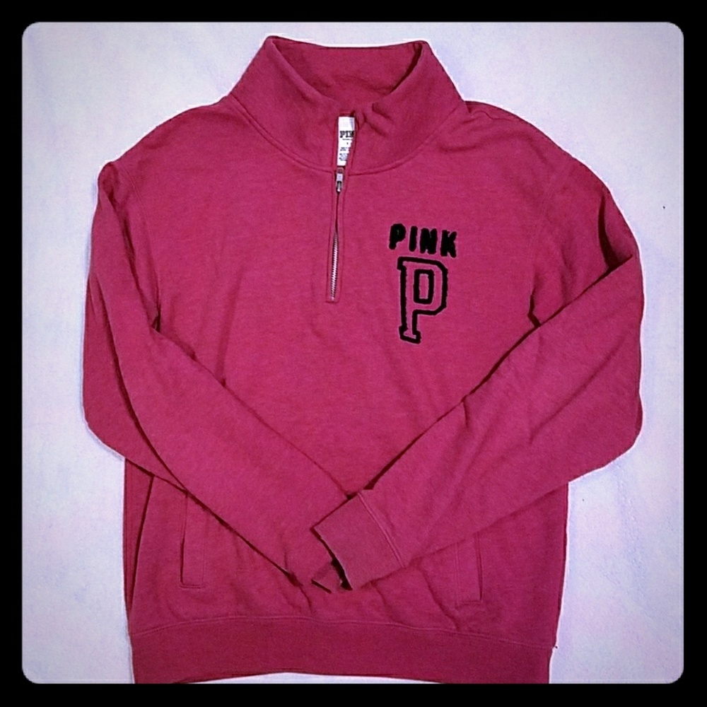 Victoria's Secret PINK half-zip Pullover